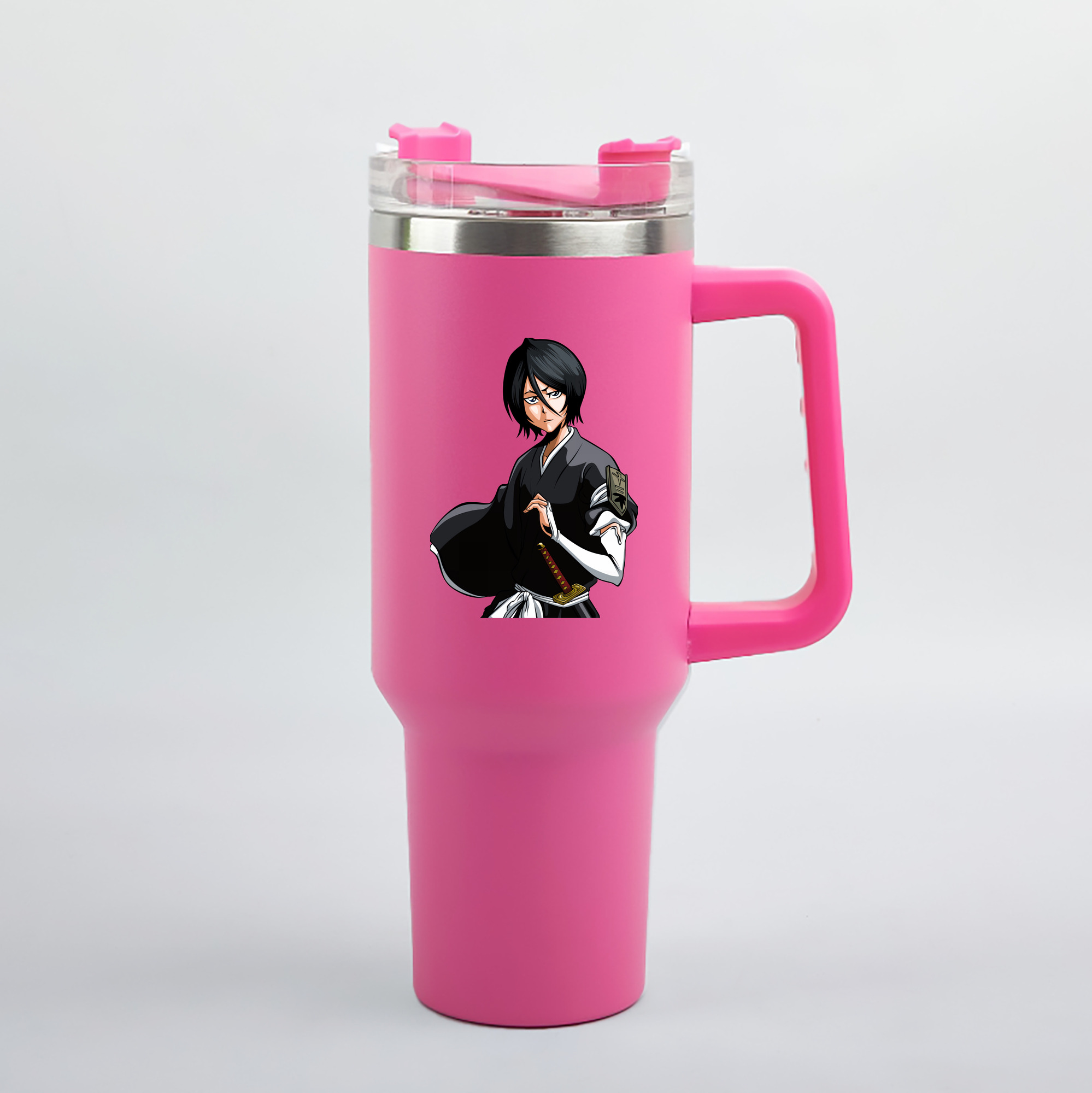 （画像用） ブリーチ 朽木ルキア BLEACH Kuchiki Rukia 1200mL車用タンブラー（カラープリント）